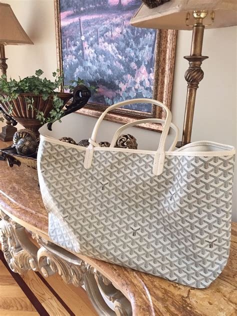 white goyard gm|Saint Louis GM Bag .